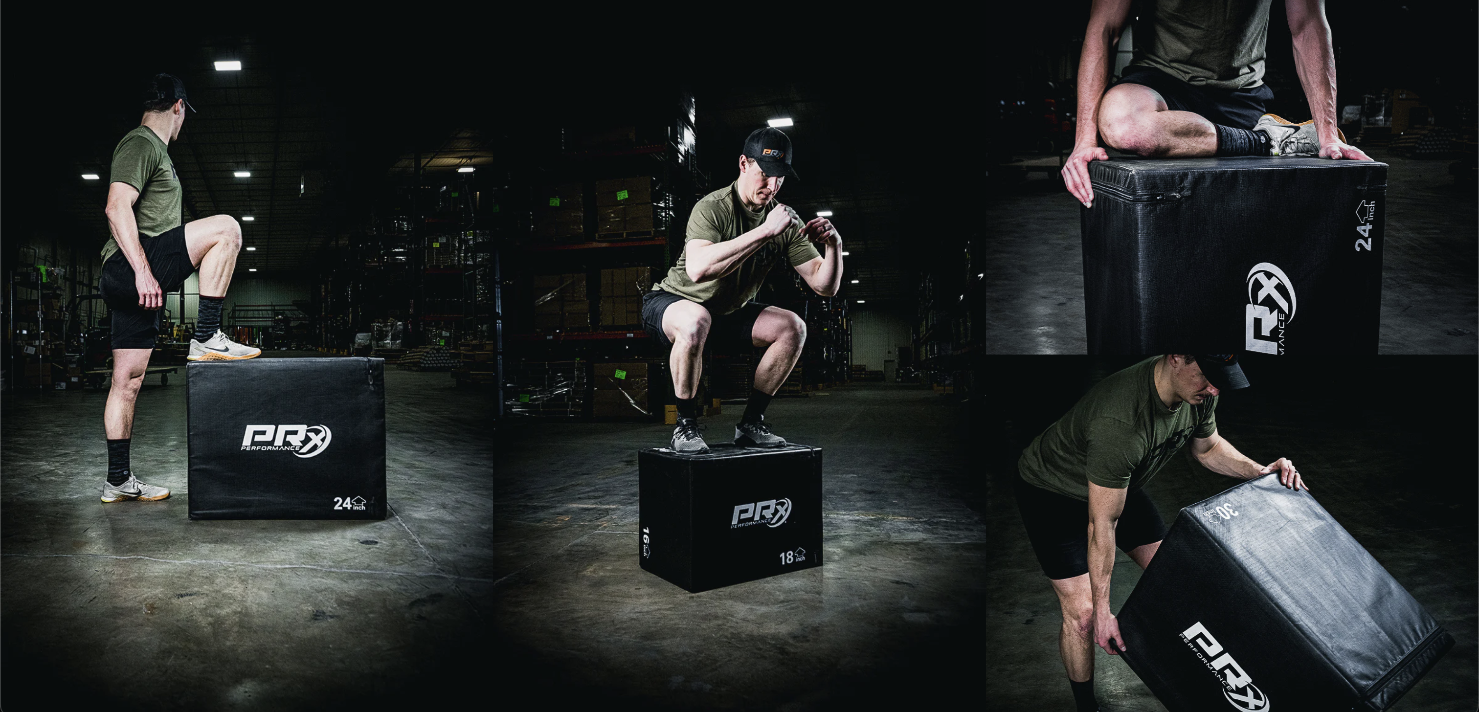 フィットネスボード PRx Soft-Sided Plyo Box | Again Faster